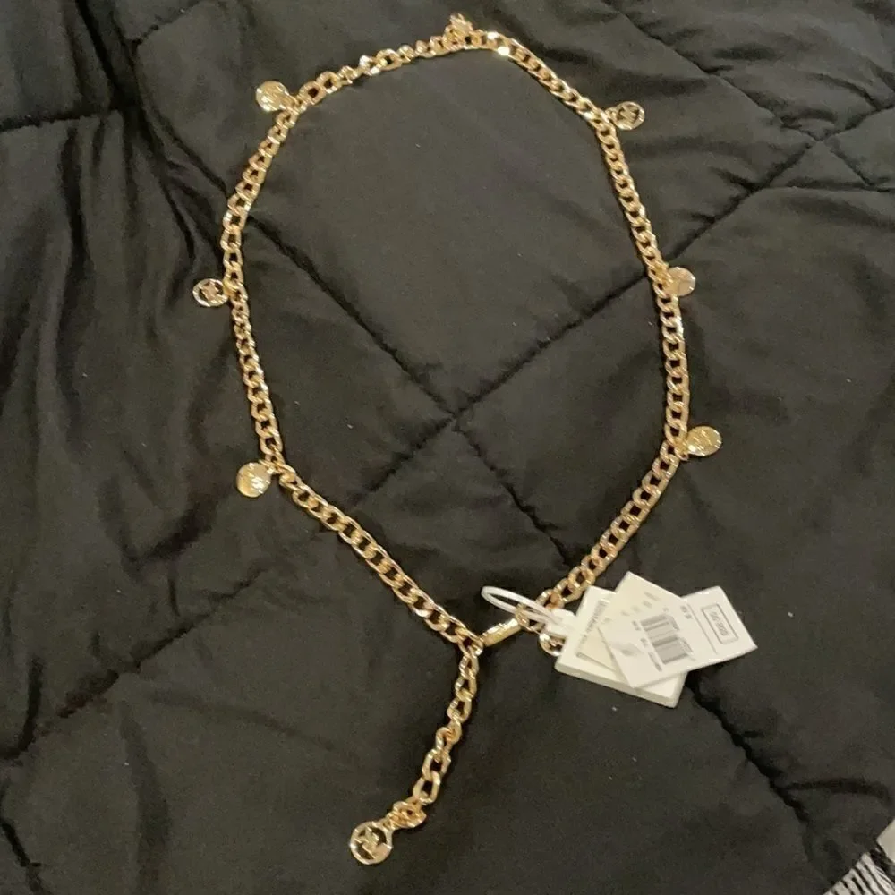 Michael Kors Chain Logo Belt